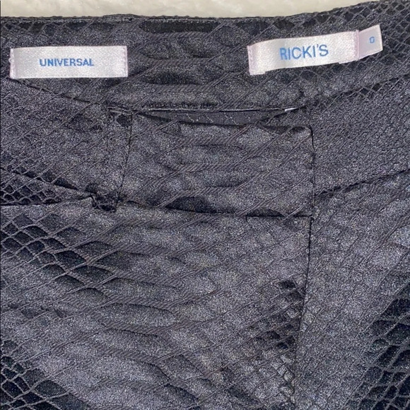 Ricki’s black snake print ankle pants 0 - Picture 7 of 13